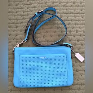 Coach Legacy Perforated East/West Swing Pack